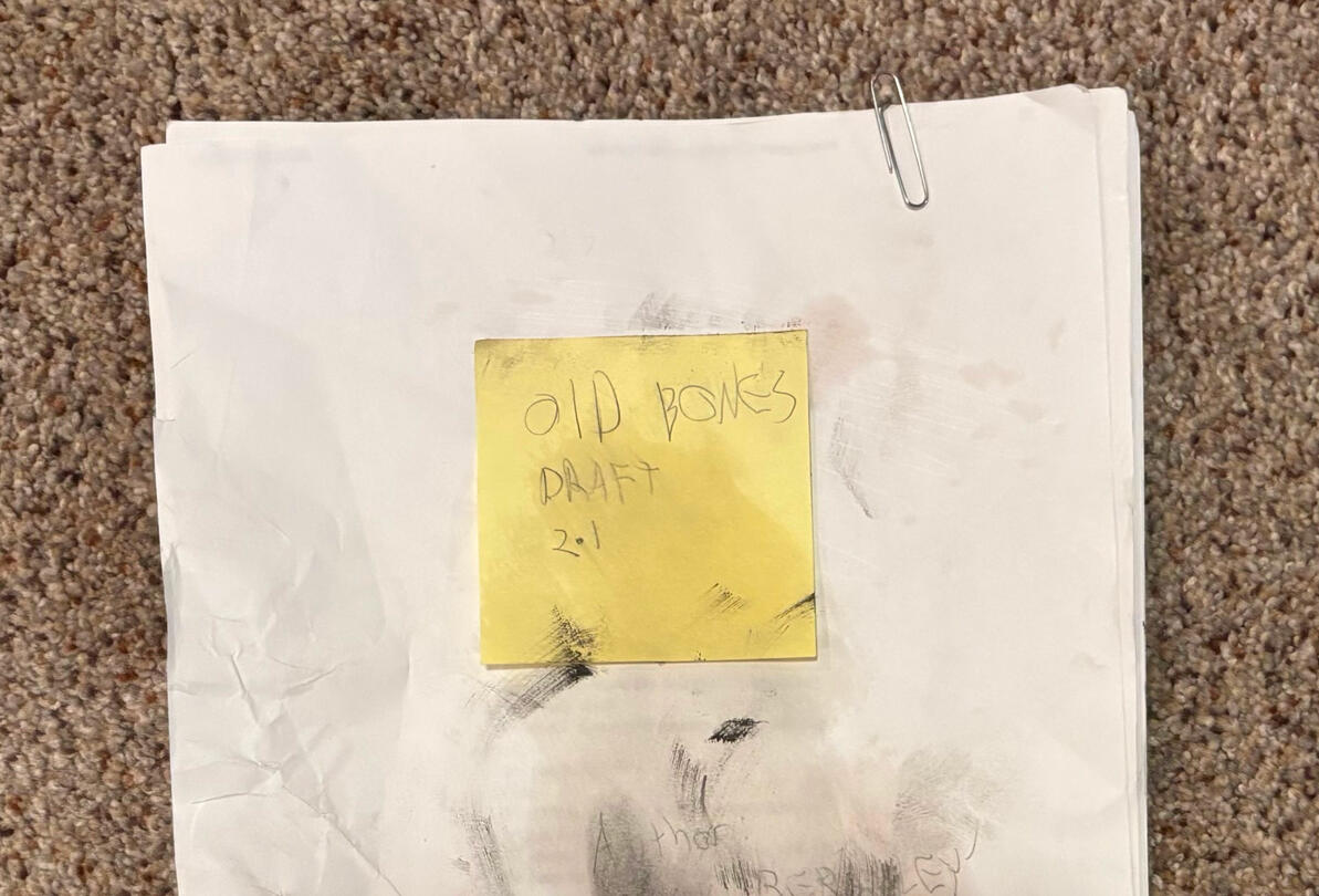 The first of Rick's manuscripts I'm adapting. What horrors lie within?